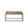 Gallery Direct Forden Wood & Metal Tray Coffee Table in Grey Gallery Direct Forden Wood & Metal Tray Coffee Table in Grey