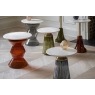 Gallery Direct Seville Green Dusk Glass and Marble Top Side Table Gallery Direct Seville Green Dusk Glass and Marble Top Side Table