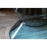 Gallery Direct Turin Smoke Grey Glass and Marble Top Side Table Gallery Direct Turin Smoke Grey Glass and Marble Top Side Table