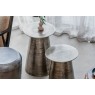 Gallery Direct Langley Gold Metal Set Of 2 Side Tables