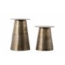 Gallery Direct Langley Gold Metal Set Of 2 Side Tables Gallery Direct Langley Gold Metal Set Of 2 Side Tables