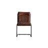 Gallery Direct Capri Vintage Leather Chair in Brown Gallery Direct Capri Vintage Leather Chair in Brown
