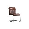 Gallery Direct Capri Vintage Leather Chair in Brown Gallery Direct Capri Vintage Leather Chair in Brown