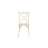 Gallery Direct Set of 2 Cafe White Oak Dining Chairs with Linen Seat Gallery Direct Set of 2 Cafe White Oak Dining Chairs with Linen Seat