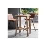 Gallery Direct Set of 2 Palmer Bar Stools in Brown Leather Gallery Direct Set of 2 Palmer Bar Stools in Brown Leather