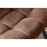 Gallery Direct Set of 2 Darwin Dining Chairs in Brown Leather Gallery Direct Set of 2 Darwin Dining Chairs in Brown Leather