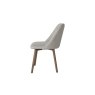 Gallery Direct Set of 2 Elliot Fabric Dining Chairs in Natural Linen Gallery Direct Set of 2 Elliot Fabric Dining Chairs in Natural Linen