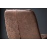 Gallery Direct Set of 2 Newton Dining Chairs in Brown Leather Gallery Direct Set of 2 Newton Dining Chairs in Brown Leather