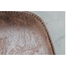 Gallery Direct Set of 2 Newton Dining Chairs in Brown Leather Gallery Direct Set of 2 Newton Dining Chairs in Brown Leather