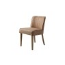 Gallery Direct Set of 2 Tarnby Dining Chairs in Tan Brown Leather Gallery Direct Set of 2 Tarnby Dining Chairs in Tan Brown Leather
