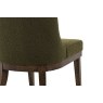 Gallery Direct Set of 2 Kelvedon Dining Chairs in Green Boucle Gallery Direct Set of 2 Kelvedon Dining Chairs in Green Boucle