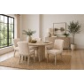 Gallery Direct Set of 2 Kelvedon Dining Chairs in Natural Boucle Gallery Direct Set of 2 Kelvedon Dining Chairs in Natural Boucle