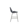 Gallery Direct Set of 2 Flanagan Bar Stools in Grey Velvet Gallery Direct Set of 2 Flanagan Bar Stools in Grey Velvet