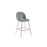 Gallery Direct Set of 2 Flanagan Bar Stools in Dark Grey Velvet Gallery Direct Set of 2 Flanagan Bar Stools in Dark Grey Velvet