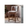 Gallery Direct Set of 2 Tarnby Bar Stools in Tan Brown Leather