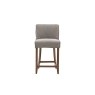 Gallery Direct Set of 2 Tarnby Bar Stools in Cement Grey Linen Gallery Direct Set of 2 Tarnby Bar Stools in Cement Grey Linen