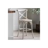 Gallery Direct Set of 2 Cafe White Oak Bar Stools with Rattan Seat Gallery Direct Set of 2 Cafe White Oak Bar Stools with Rattan Seat
