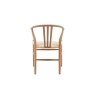 Gallery Direct Set of 2 Whitney Natural Elm Wishbone Back Dining Chairs with Woven Seat Gallery Direct Set of 2 Whitney Natural Elm Wishbone Back Dining Chairs with Woven Seat