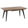 Franklin Reclaimed Wood 160-200cm Extending Dining Table Set & 4 Jack Cognac Dining Chairs Franklin Reclaimed Wood 160-200cm Extending Dining Table Set & 4 Jack Cognac Dining Chairs