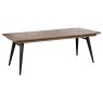 Franklin Reclaimed Wood 160-200cm Extending Dining Table Set & 4 Jack Cognac Dining Chairs Franklin Reclaimed Wood 160-200cm Extending Dining Table Set & 4 Jack Cognac Dining Chairs