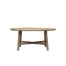 Gallery Direct Kingham Oak Round Coffee Table Gallery Direct Kingham Oak Round Coffee Table