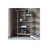 Gallery Direct Kingham Grey Oak Open Display Unit Gallery Direct Kingham Grey Oak Open Display Unit