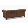 Buckingham Leather Chesterfield 4 Seater Sofa in Vintage Cognac Buckingham Leather Chesterfield 4 Seater Sofa in Vintage Cognac