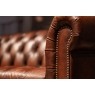 Buckingham Leather Chesterfield Club Chair in Vintage Cognac Buckingham Leather Chesterfield Club Chair in Vintage Cognac