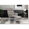 Hudson Swivel Recliner Chair and Stool Hudson Swivel Recliner Chair and Stool