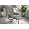 Hudson Swivel Recliner Chair and Stool Hudson Swivel Recliner Chair and Stool