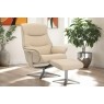 Hudson Swivel Recliner Chair and Stool Hudson Swivel Recliner Chair and Stool