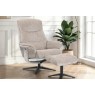 Hudson Swivel Recliner Chair and Stool Hudson Swivel Recliner Chair and Stool