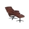 Hudson Swivel Recliner Chair and Stool Hudson Swivel Recliner Chair and Stool