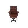 Hudson Swivel Recliner Chair and Stool Hudson Swivel Recliner Chair and Stool