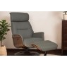 Reya Swivel Recliner Chair and Stool Reya Swivel Recliner Chair and Stool