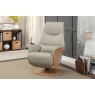 Utah Full Leather Swivel Recliner Chair Utah Full Leather Swivel Recliner Chair