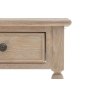 Gallery Direct Artisan Limewash Oak Bedside Table Gallery Direct Artisan Limewash Oak Bedside Table