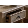 Gallery Direct Artisan Limewash Oak Bedside Table Gallery Direct Artisan Limewash Oak Bedside Table