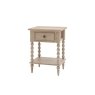 Gallery Direct Artisan Limewash Oak Bedside Table Gallery Direct Artisan Limewash Oak Bedside Table