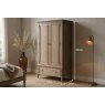 Gallery Direct Artisan Limewash Oak Wardrobe