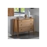 Gallery Direct Hatfield Natural Oak 3 Drawer Chest of Drawers Gallery Direct Hatfield Natural Oak 3 Drawer Chest of Drawers