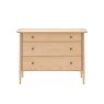Gallery Direct Hatfield Natural Oak 3 Drawer Chest of Drawers Gallery Direct Hatfield Natural Oak 3 Drawer Chest of Drawers