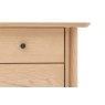 Gallery Direct Hatfield Natural Oak 3 Drawer Chest of Drawers Gallery Direct Hatfield Natural Oak 3 Drawer Chest of Drawers