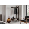 Gallery Direct Hatfield Smoked Oak Open Wardrobe Gallery Direct Hatfield Smoked Oak Open Wardrobe