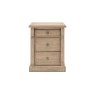 Gallery Direct Vancouver Rustic 3 Drawer Bedside Table Gallery Direct Vancouver Rustic 3 Drawer Bedside Table