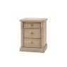 Gallery Direct Vancouver Rustic 3 Drawer Bedside Table Gallery Direct Vancouver Rustic 3 Drawer Bedside Table