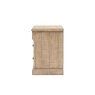 Gallery Direct Vancouver Rustic 3 Drawer Bedside Table Gallery Direct Vancouver Rustic 3 Drawer Bedside Table