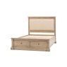 Gallery Direct Vancouver Rustic Bed Frame Gallery Direct Vancouver Rustic Bed Frame
