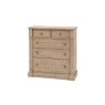 Gallery Direct Vancouver Rustic 5 Drawer Chest of Drawers Gallery Direct Vancouver Rustic 5 Drawer Chest of Drawers