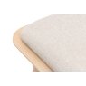 Gallery Direct Hatfield Natural Oak Upholstered Bench Gallery Direct Hatfield Natural Oak Upholstered Bench